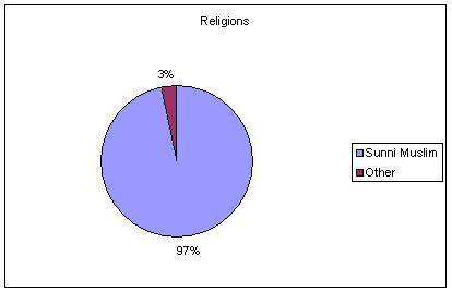Somalia Religion Pie Chart